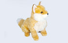 25CM Cute White Faux Fur Indoor Animal Plush Toy Doll