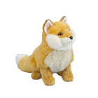 25CM Cute White Faux Fur Indoor Animal Plush Toy Doll