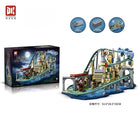 2694PCS Magic Castle Motorized Roller Coaster Building Blocks Set