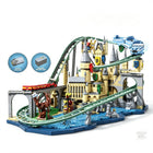 2694PCS Magic Castle Motorized Roller Coaster Building Blocks Set