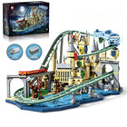 2694PCS Magic Castle Motorized Roller Coaster Building Blocks Set