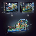 2694PCS Magic Castle Motorized Roller Coaster Building Blocks Set