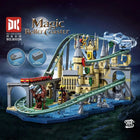 2694PCS Magic Castle Motorized Roller Coaster Building Blocks Set