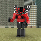 282Pcs Large Speakerman Building Block Set - Skibidi Toilet Robot