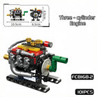 Mini Engine Building Blocks Set | Turbo Cylinder STEM Toy Kit