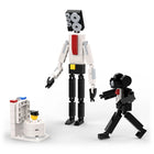 3-in-1 Skibidi Toilet Building Block Set – Speakerman, Cameraman & Toilet Man Figures (172 Pieces)