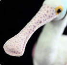 30CM Realistic Heron Plush Toy Stuffed Bird Figurine Doll