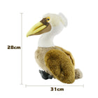 30CM Lifelike Pelican Plush Toy Soft Stuffed Bird Animal