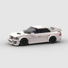 The Arctic EVO: 336-Piece High-Speed White Sports Car Construction Kit