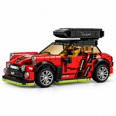 358PCS City Travel Edition Custom Car Building Blocks Model