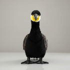 35CM Realistic Cormorant Plush Toy Cute Aquatic Bird Doll