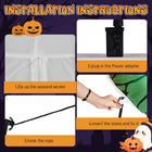 2-Pack 3FT Halloween Inflatable Lighted Green Eyes Yard Decor