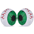 2-Pack 3FT Halloween Inflatable Lighted Green Eyes Yard Decor
