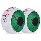 2-Pack 3FT Halloween Inflatable Lighted Green Eyes Yard Decor
