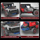 438PCS Off-Road Rally SUV Building Blocks - Racing Car MOC Set | Toylvia™