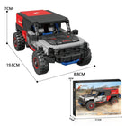 438PCS Off-Road Rally SUV Building Blocks - Racing Car MOC Set | Toylvia™