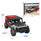 438PCS Off-Road Rally SUV Building Blocks - Racing Car MOC Set | Toylvia™