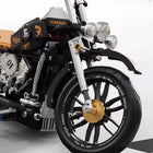 445pcs Retro Motorbike Racer City Building Blocks Set