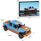 457PCS Pickup Truck Building Blocks with Travel Trailer - Toylvia™