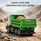 467PCS Cargo Truck Building Blocks - Heavy Dump Truck Model Set