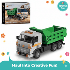 467PCS Cargo Truck Building Blocks - Heavy Dump Truck Model Set