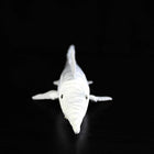 66CM Long-Snouted Silver Shark Plush Toy Realistic Ocean Animal