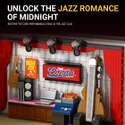 499pcs Jazz Club Street Scene Building Blocks Model Kit