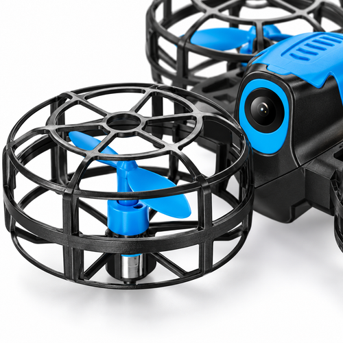 Mini RC Quadcopter Drone 2 Control Modes 2 Batteries 4DRC V18 - alternate view