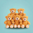 5-Pack 8'' Teddy Bear Plush Set | Soft Baby & Toddler Gifts | Toylvia