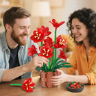 Amaryllis Flowers Bonsai Building Set | 503PCS Botanical Model | ToyIvia