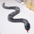 50CM Quirky Crooked Python Plush Toy Printed Snake Animal