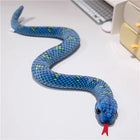 50CM Quirky Crooked Python Plush Toy Printed Snake Animal