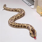 50CM Quirky Crooked Python Plush Toy Printed Snake Animal