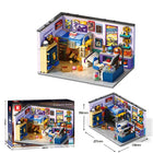 511pcs Racing Car Driver Bedroom Building Blocks Model