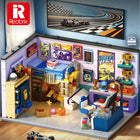 511pcs Racing Car Driver Bedroom Building Blocks Model