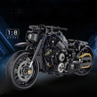 538pcs Classic Motorbike Moto Road Racer Building Blocks