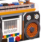 554PCS Retro Boombox Radio Building Block Set – Vintage Music Player DIY Display Model