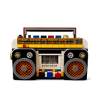554PCS Retro Boombox Radio Building Block Set – Vintage Music Player DIY Display Model