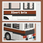 558PCS Retro City Bus Building Blocks - Vintage Urban Bus DIY Model | Toylvia™