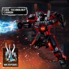 585PCS Dark Wanderer Mecha Building Blocks - Movable Robot Model DIY Kit | Toylvia™