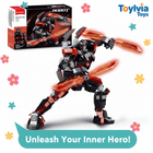 585PCS Dark Wanderer Mecha Building Blocks - Movable Robot Model DIY Kit | Toylvia™