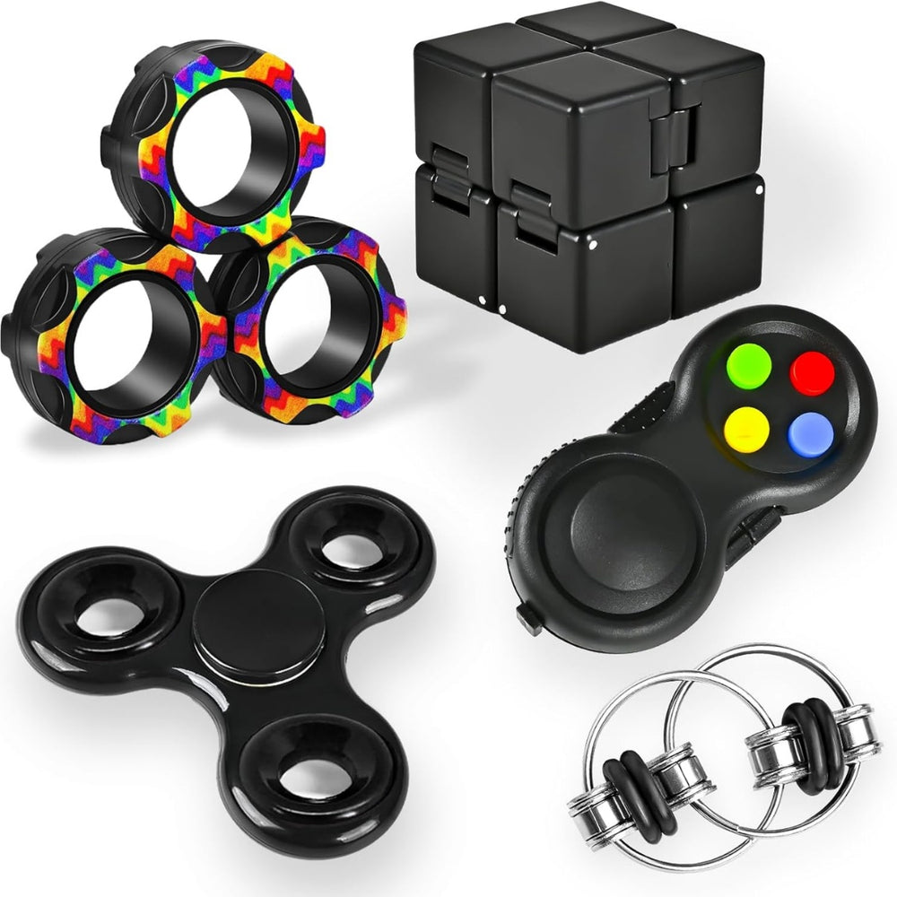 5PC Sensory Fidget Toy Set for Adults & Classroom Focus