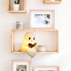 6-Inch Cute Ghost Reading Book Lamp Halloween Night Light
