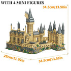 6369PCS Magic Castle School Micro Building Blocks Model Set