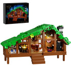 664PCS Folk Cabin Building Blocks Forest House Set