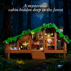 664PCS Folk Cabin Building Blocks Forest House Set