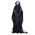 6FT Life-Size Animatronic Grim Reaper Halloween Yard Prop