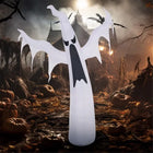 6FT Floating White Ghost Halloween Inflatable Yard Decor