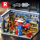 746pcs Mini Auto Repair Shop City Garage Building Blocks