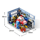 746pcs Mini Auto Repair Shop City Garage Building Blocks